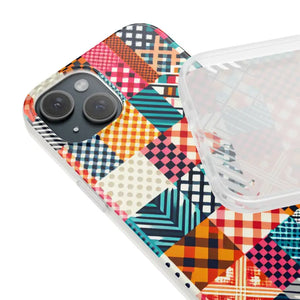 Vibrant Abstract Pattern Flexi Cases - Swirl Design - Dipaliz - Mobile Phone