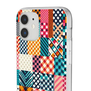 Vibrant Abstract Pattern Flexi Cases - Swirl Design - Dipaliz - Mobile Phone
