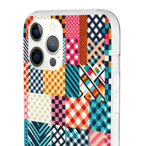 Vibrant Abstract Pattern Flexi Cases - Swirl Design - Dipaliz - Mobile Phone