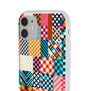 Vibrant Abstract Pattern Flexi Cases - Swirl Design - Dipaliz - Mobile Phone