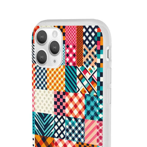 Vibrant Abstract Pattern Flexi Cases - Swirl Design - Dipaliz - Mobile Phone