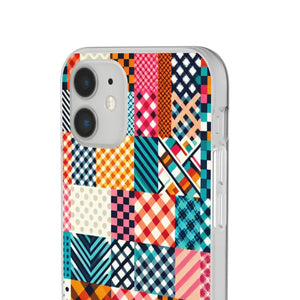 Vibrant Abstract Pattern Flexi Cases - Swirl Design - Dipaliz - Mobile Phone
