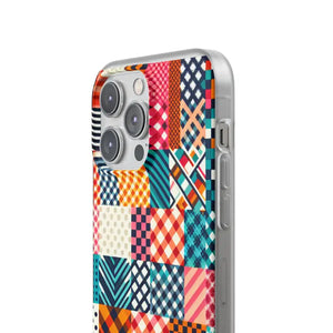 Vibrant Abstract Pattern Flexi Cases - Swirl Design - Dipaliz - Mobile Phone
