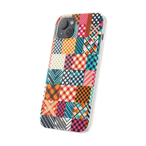 Vibrant Abstract Pattern Flexi Cases - Swirl Design - Dipaliz - Mobile Phone