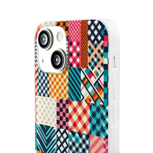 Vibrant Abstract Pattern Flexi Cases - Swirl Design - Dipaliz - Mobile Phone