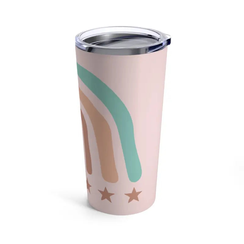 Brighten your Day with a 20oz Stainless Steel Pink Tumbler! - Tumblers