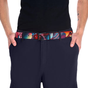 Vibrant Abstract Sphere Belt - Cut-to-size Fit - Dipaliz - Belts