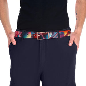 Vibrant Abstract Sphere Belt - Cut-to-size Fit - Dipaliz - Belts