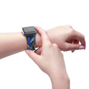 Vibrant Abstract Watch Band - Bold Style Silicone - Dipaliz - Bands