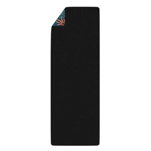 Vibrant Aquatic Rubber Yoga Mat – Daily Practice - Dipaliz - & Pilates Mats