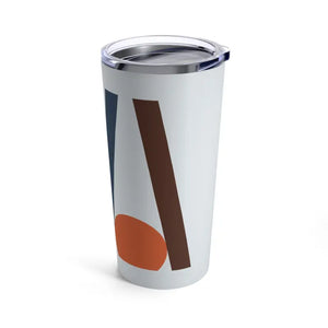 Blue Tumbler 20oz Abstract Art Stainless Steel - Dipaliz - Tumblers