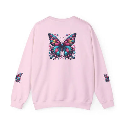 Your Style with Unisex Heavy Blend Butterfly Sweatshirt