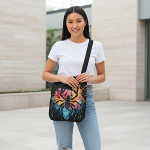 Vibrant Cancer Zodiac Tote Bag - Colorful Daily use - Dipaliz - Bags