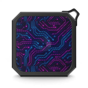 Premium Circuit Pattern Outdoor Bluetooth Speaker by Dipaliz - Black / one Size - Speakers