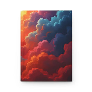 Vibrant Cloudscape Hardcover Journal - Matte Laminated Cover - Dipaliz - Journals