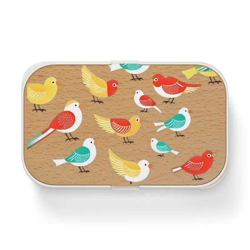 Vibrant Colorful Birds Bento Box for Lunchtime Fun - one Size Accessories