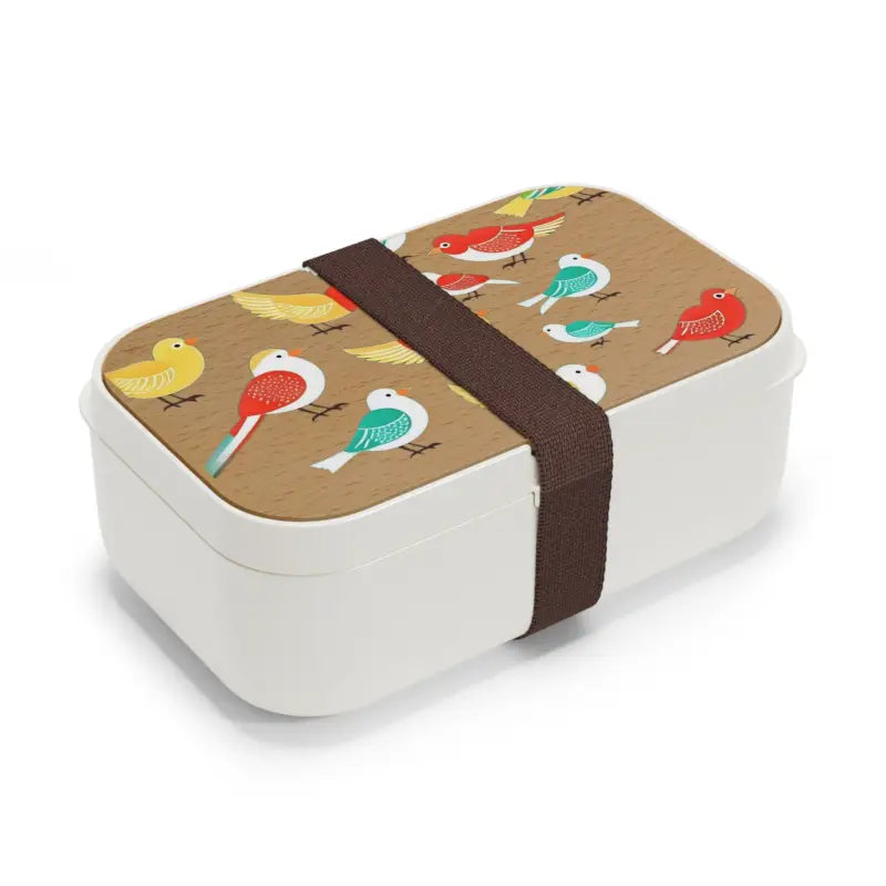 Vibrant Colorful Birds Bento Box for Lunchtime Fun - one Size Accessories