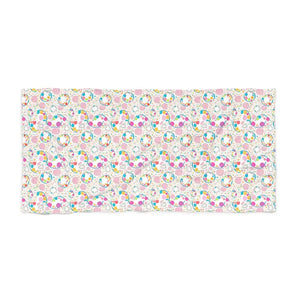 Beach Towel - Colorful Circles Pattern Bold Design - Dipaliz - Towels