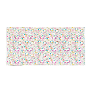 Beach Towel - Colorful Circles Pattern Bold Design - Dipaliz - Towels