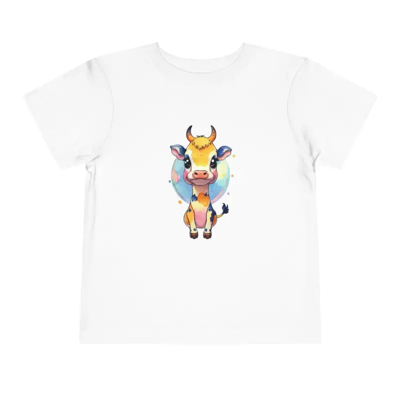 Colorful Cow Short Sleeve Tee - Unleash the Fun! - Kids Clothes