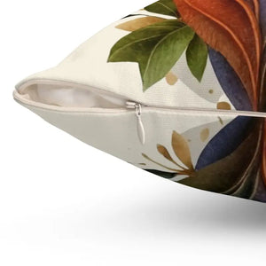 Colorful Hearts Polyester Square Pillow - Bold Cozy Style - Dipaliz - Throw Pillows