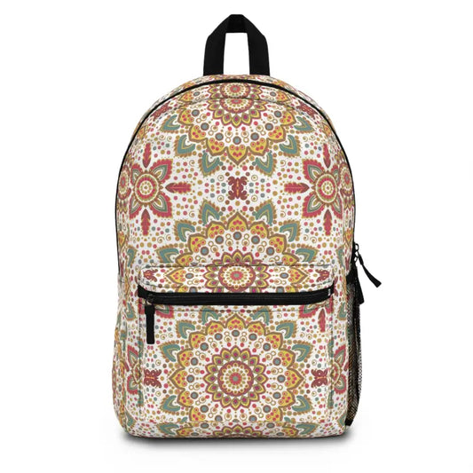 Spacious & Durable Colorful Mandala Pattern Backpack for Essentials - one Size Bags