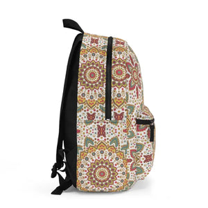 Colorful Mandala Backpack - Vibrant Pattern Style - Dipaliz - one Size - Backpacks