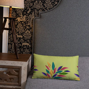 Colorful Petals Throw Pillow Insert Included - Dipaliz - Pillows