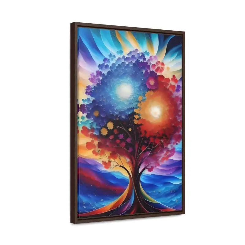 Vibrant Tree Canvas: Transform your Space with Nature’s Colors - Canvas