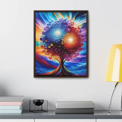 Vibrant Tree Canvas: Transform your Space with Nature’s Colors - Canvas