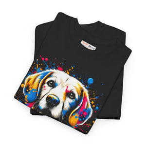 Dog Lover Tee - Fun Animal Art Bold Design - Dipaliz - T-shirts
