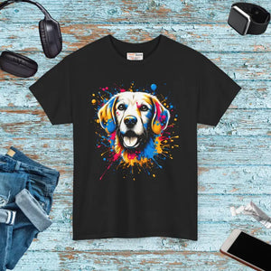Dog Lover Tee - Fun Animal Art Bold Design - Dipaliz - Black / s - T-shirts