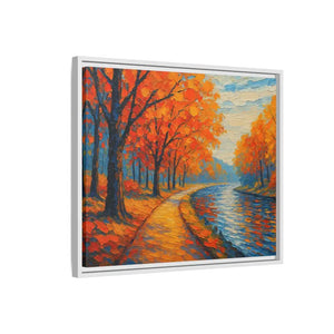 Vibrant Fall Landscape Canvas - Autumn Forest Wall Art - Dipaliz - Prints