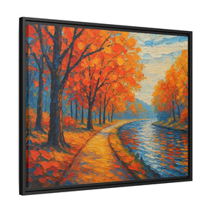 Vibrant Fall Landscape Canvas - Autumn Forest Wall Art - Dipaliz - Prints
