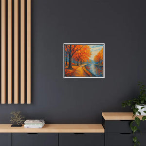 Vibrant Fall Landscape Canvas - Autumn Forest Wall Art - Dipaliz - Prints