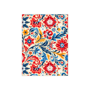 Vibrant Floral Ceramic Photo Tile – Wall Art - Dipaliz - Tiles