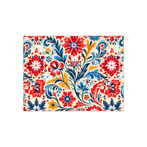 Vibrant Floral Ceramic Photo Tile – Wall Art - Dipaliz - Tiles