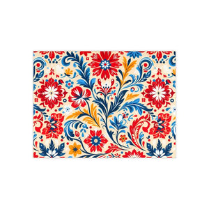 Vibrant Floral Ceramic Photo Tile Wall Art - Dipaliz - Tiles