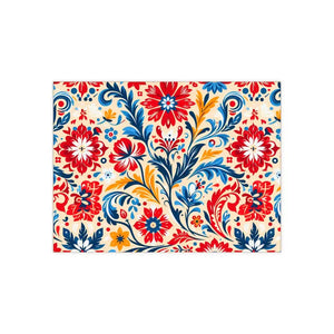 Vibrant Floral Ceramic Photo Tile Wall Art - Dipaliz - 6’’ × 8’’ / Matte - Tiles