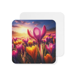 Vibrant Floral Coasters – Bold Home Decor - Dipaliz