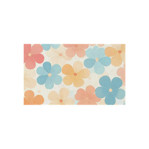 Blossom Haven Outdoor Rug – Creamy Backdrop - Dipaliz - Rugs