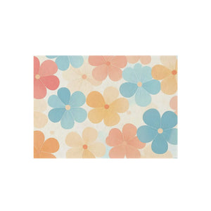 Blossom Haven Outdoor Rug – Creamy Backdrop - Dipaliz - Rugs