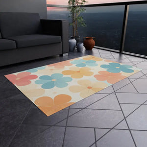 Outdoor Rug Today Cozy Garden Escape Soft Petal Comfort - Dipaliz - Rugs