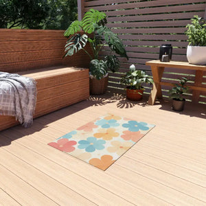 Outdoor Rug Today Cozy Garden Escape Soft Petal Comfort - Dipaliz - Rugs