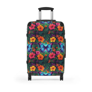 Vibrant Floral Pattern Travel Luggage - Dipaliz - Suitcases