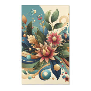 Intricately Designed Vibrant Flowers Area Rugs - Dipaliz - 36’’ × 60’’