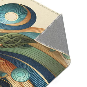 Intricately Designed Vibrant Flowers Area Rugs - Dipaliz