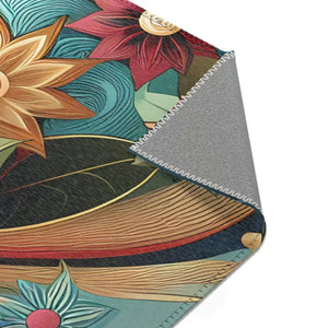 Intricately Designed Vibrant Flowers Area Rugs - Dipaliz