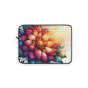 Vibrant Flower Laptop Sleeve - Women’s Fashion Protection - Dipaliz - 12’’ - Bags