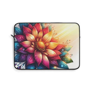 Vibrant Flower Laptop Sleeve - Women’s Fashion Protection - Dipaliz - 13’’ - Bags